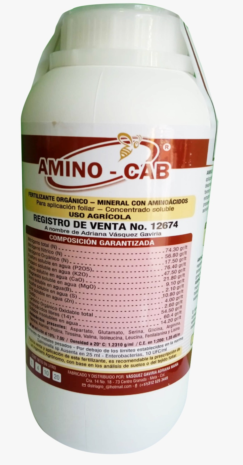 Producto Amino-Cab